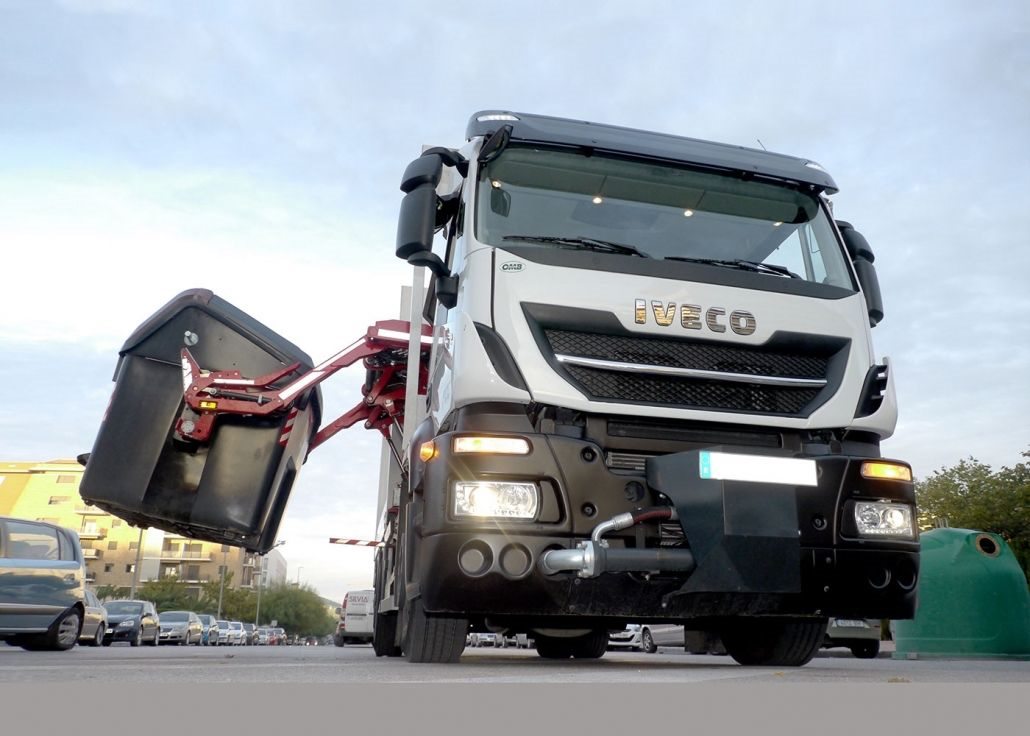 Madrid waste truck project visual 2